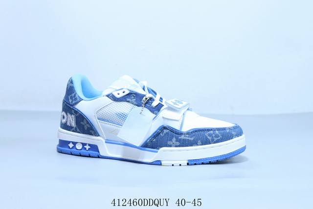 Lv Louis Vuitton Trainer Sneaker Low Casual Sports Culture All-Match Basketball Lv Louis Vuitton Trainer Sneaker Low Casual Sports Culture All-Match Basketball