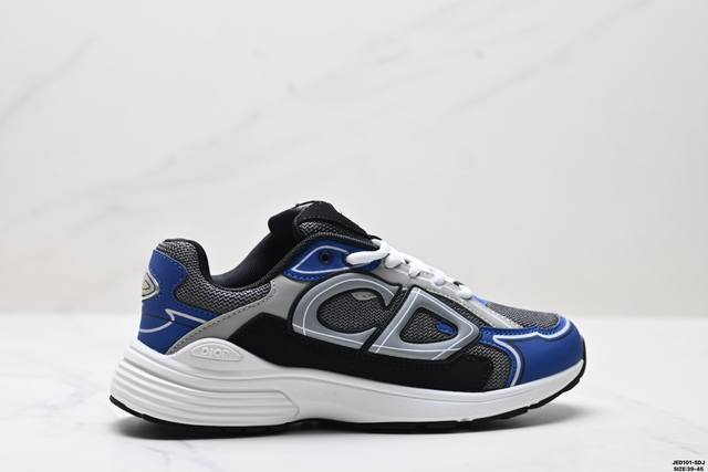 Genuine Dior B30 mesh fabric thick-soled lace-up casual low-top sneakers for me Genuine Dior B30 mesh fabric thick-soled lace-up casual low-top sneakers for me