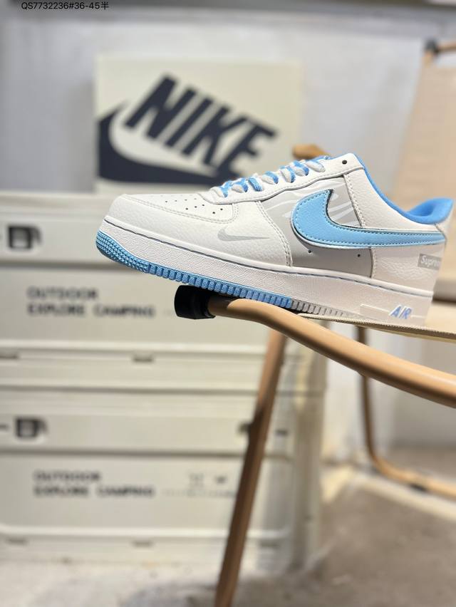 Nk Air Force 1'07 Low Air Force One low-top casual sneakers#Custom leather, orig Nk Air Force 1'07 Low Air Force One low-top casual sneakers#Custom leather, orig