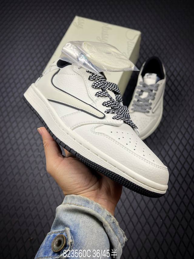 C Factory Grade Nike Air Jordan 1 X Travis Scott AJ1 Reverse Swoosh Jordan 1 'DI C Factory Grade Nike Air Jordan 1 X Travis Scott AJ1 Reverse Swoosh Jordan 1 'DI