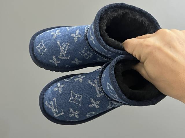 Ugg Gucci LV Collaboration Mid-Cut Children's Snow Boots Size: 25-37 Classic mon Ugg Gucci LV Collaboration Mid-Cut Children's Snow Boots Size: 25-37 Classic mon