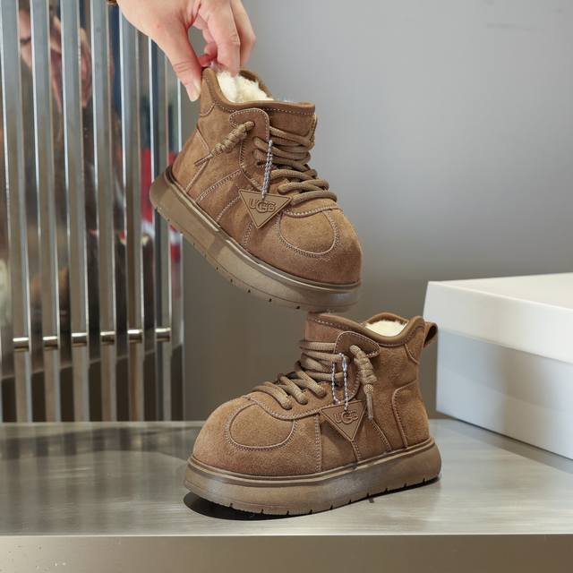 Ugg Kapi Bala Mario Snow Boots Kapi Bala Mario Ugly Cute Genuine Leather Big Hea Ugg Kapi Bala Mario Snow Boots Kapi Bala Mario Ugly Cute Genuine Leather Big Hea