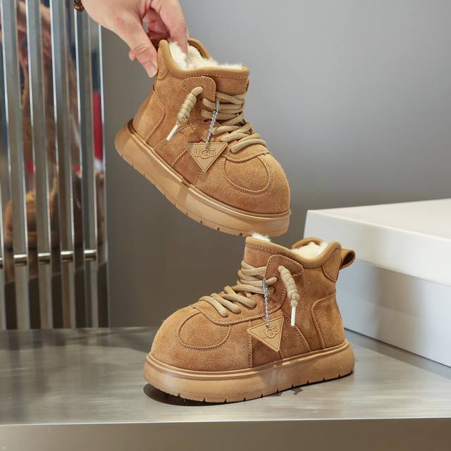 Ugg Kapi Bala Mario Snow Boots Kapi Bala Mario Ugly Cute Genuine Leather Big Hea Ugg Kapi Bala Mario Snow Boots Kapi Bala Mario Ugly Cute Genuine Leather Big Hea