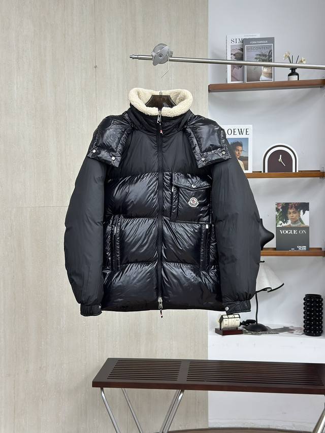 Top-tier version Moncler Bayuda down jacket with shearling collar Moncler Bayuda Top-tier version Moncler Bayuda down jacket with shearling collar Moncler Bayuda