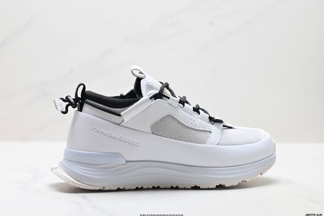 Company Grade Canada Goose Glacier Trail Round Toe Lace-up Low-top Casual Shoes Company Grade Canada Goose Glacier Trail Round Toe Lace-up Low-top Casual Shoes