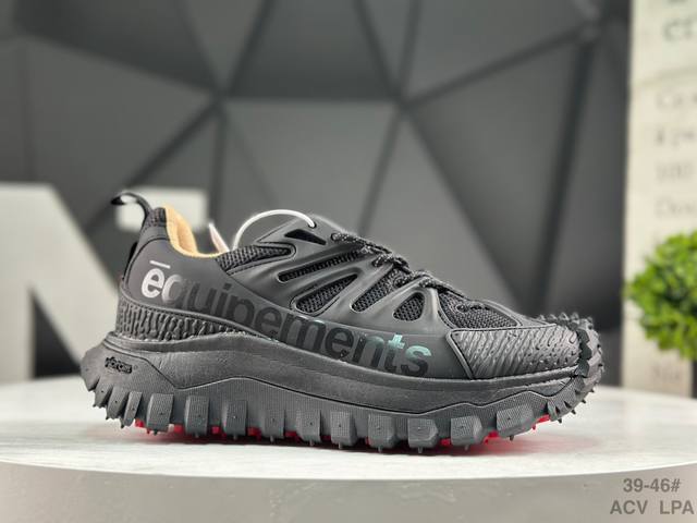 Company-grade Moncler Trailgrip GTX ripstop mountain outdoor sports shoes with Company-grade Moncler Trailgrip GTX ripstop mountain outdoor sports shoes with