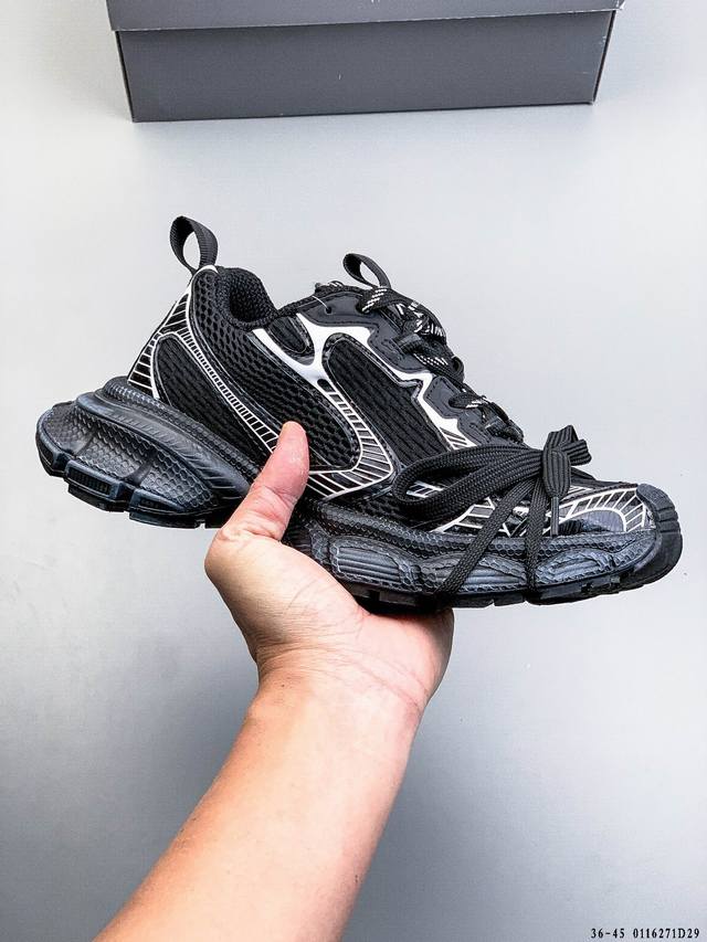 Balenciaga 3XL 9th Generation Latest Sneaker Series Platform Low-Top Couple Sho Balenciaga 3XL 9th Generation Latest Sneaker Series Platform Low-Top Couple Sho