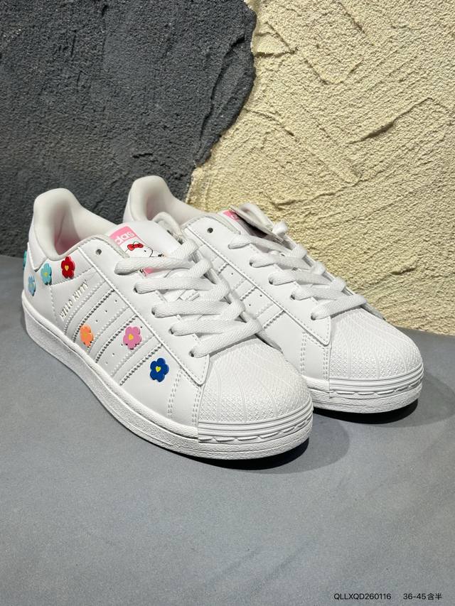New Arrival Real Shots DDD Hello Kitty X Adidas Originals Superstar Versatile Co New Arrival Real Shots DDD Hello Kitty X Adidas Originals Superstar Versatile Co